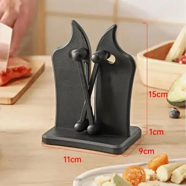 Knife Sharpener Kitchen Sharpening Tool Easy Safe Sharpening Kitchen Chef's Knife Damascus Knife Kitchen Tools Kitchen Supplies - Image 5