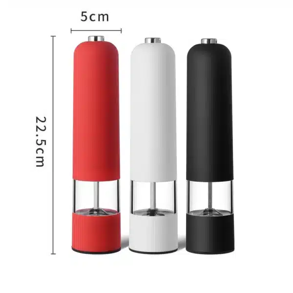 Automatic Salt Pepper Grinder Set Electric Spice Mill For Pepper Spice Adjustable Coarseness Kitchen Grinding Gadgets Dropship - Image 6