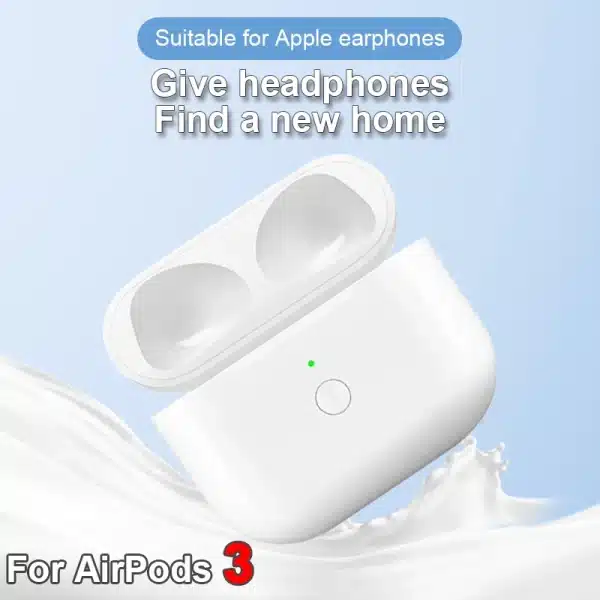 Bluetooth Headphone Wireless Charging Case For AirPods Pro 1 2 3 Charger Box Charging Compartment Replacement For AirPods 1&2