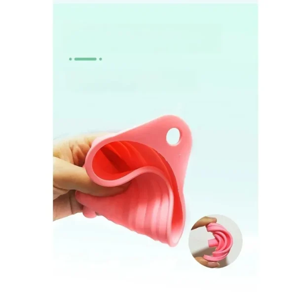 Food Grade Silicone Funnel Set,Collapsible Kitchen Gadgets Accessories,,For Filling Water Bottles,Liquid Transfer - Image 6