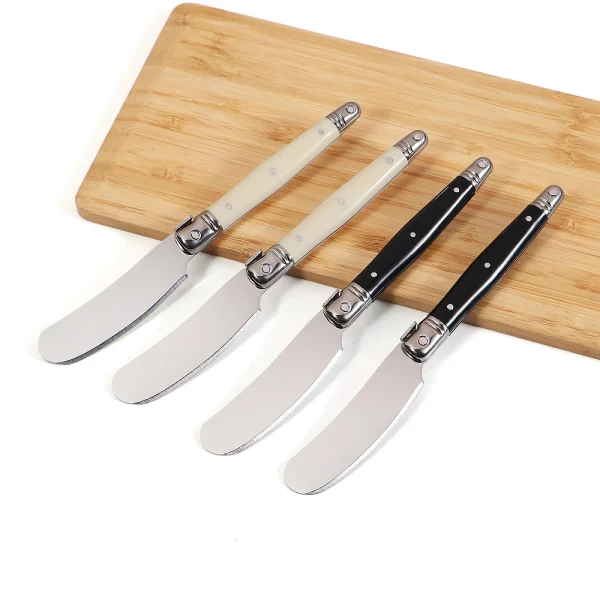 Jaswehome Butter Knife Cheese Dessert Spreaders Toast Breakfast Jam Knife Cream Knives Dessert Tools Kitchen Gadgets