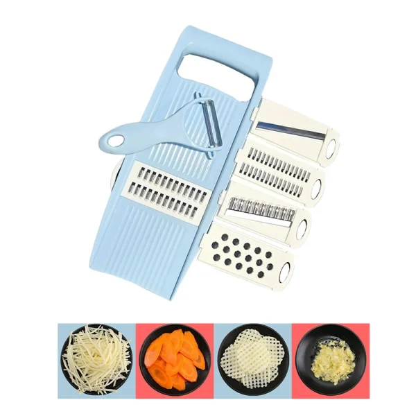 Multifunctional Chopping Board Set Board Hand Guard Fancy Grater Vegetable Fruit Slicer Manual Food Grater Kitchen Gadgets