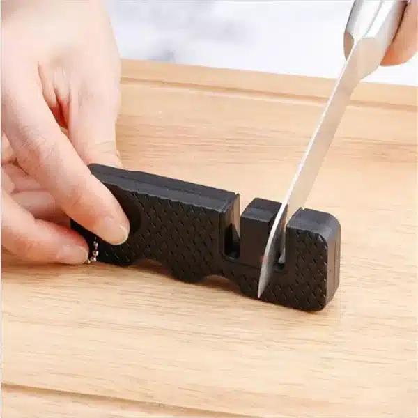 Kitchen Knife Sharpener Pocket Ceramic Sharpen Tool Scissor Sharpen Gears Fish Hook Carbide Knife Outdoor Multi Tools Navajas - Image 3