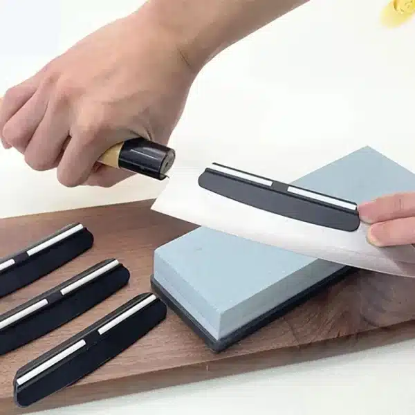 1pcs Knife Sharpening Angle Guide Sharpener Guide Angle Guide Knife Clip Ceramic Rod 15 degree Sharpen The Knife kitchen gadgets - Image 2