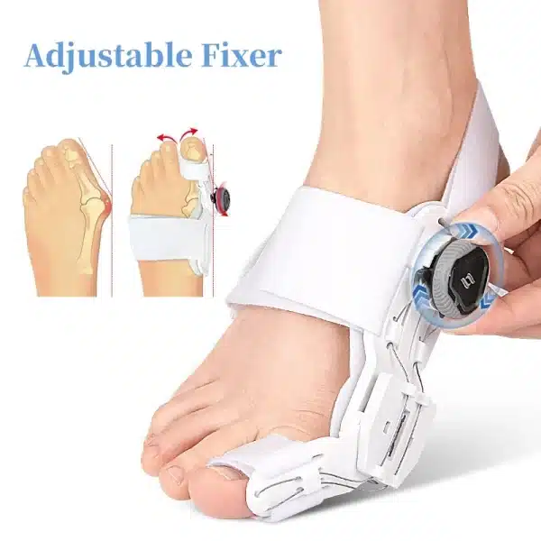 Bunion Corrector Unisex Foot Hallux Valgus Braces Rotatable Toe Separator Straightener Adjustable Pedicure Finger Toe Corrector