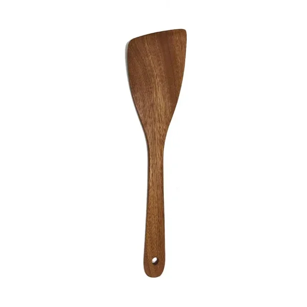 Long Handled Teak Tableware Wood Spoon Shovel Spatula Accessories Tool Cooking Soup Spoon Wooden Skimming Kitchen K3X4 - Image 3