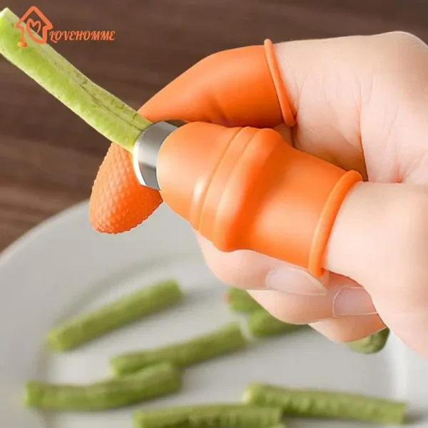 Thumb Cutter Gardening Tools Pruning Shears Garden Picking Plant Vegetables Separator Finger Tool Multifunction Kitchen Cutter - Image 6