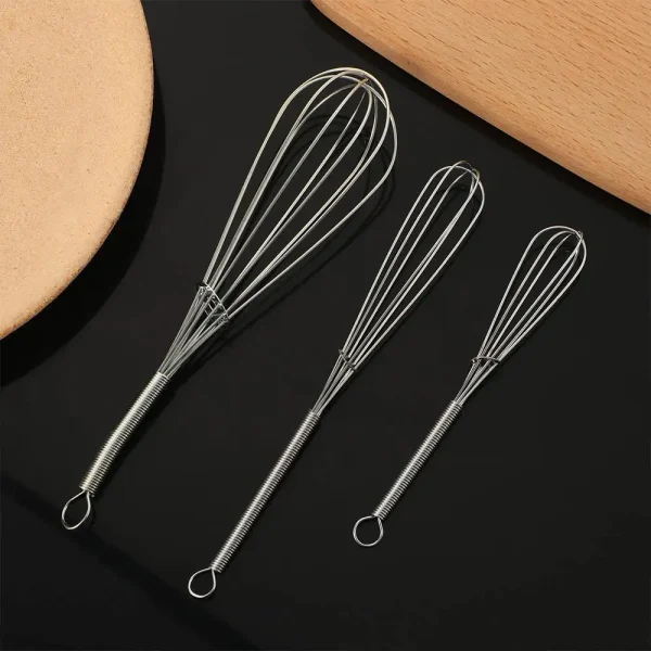 Rotary Multifunctional Baking Stainless Steel Blender Egg Mixer Whisk Egg Tool Egg Beater Kitchen Gadgets - Image 2