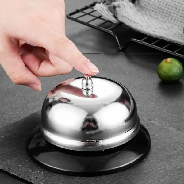 Aixiangru-Call Bell,Kitchen Gadget Sets,Stainless Steel Dish, Small and Big Summons, Bar Tools, Cooking Accessories
