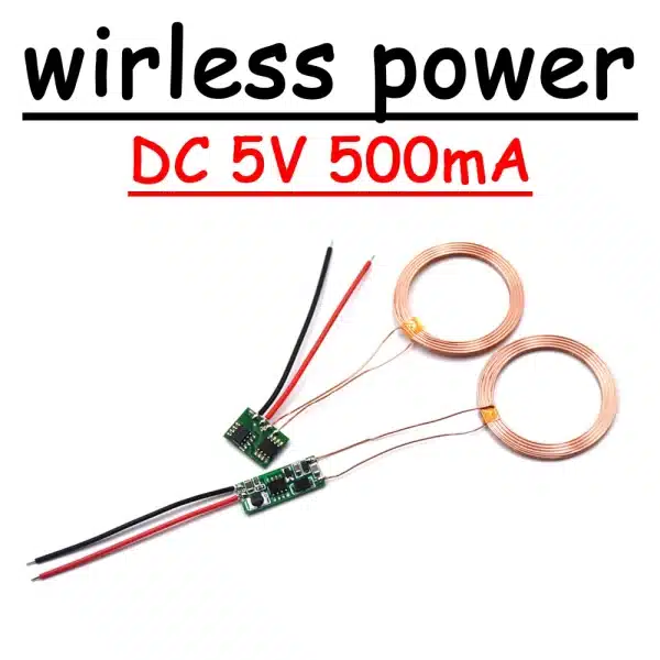 DC 5V Wireless Charging Module Wireless Power Supply Coil Induction Transmitter + Receiver Electronics Charger