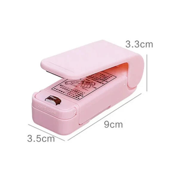 Portable Bag Heat Sealer Plastic Package Storage Bag Clip Mini Sealing Machine Handy Sticker Seal For Food Snack Kitchen Gadgets - Image 6