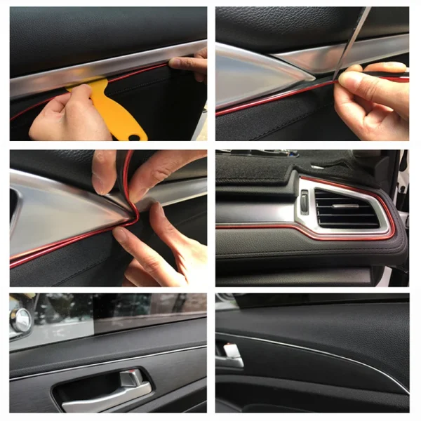 5m Universal Car Accessories Insert Trim Styling Interior Decor For 206 Peugeot Replacement Parts For Interior - Image 4