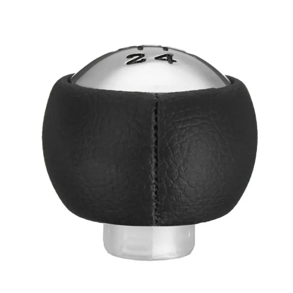 For Peugeot 307 308 407 3008 5008 807 Black Gear Stick Shift Knob ABS 6 Speed Auto Interior Replacement Parts - Image 2