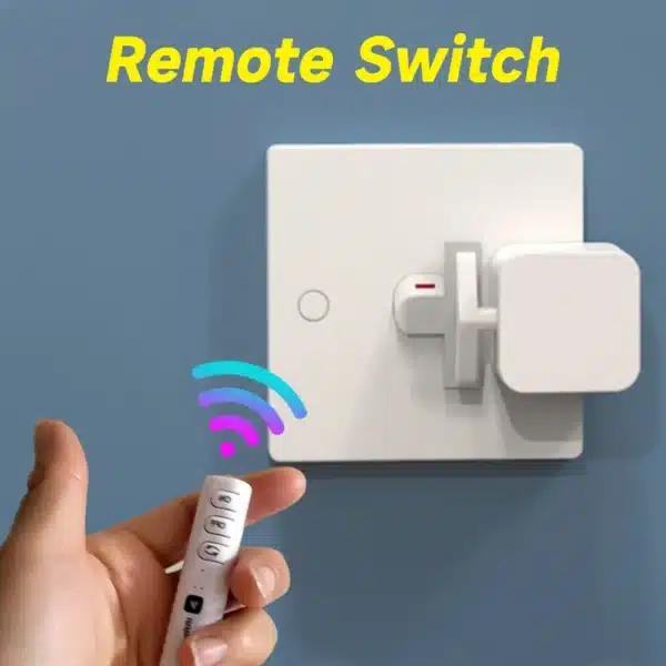 Wiring-free Wireless Remote Control turn off/On lights Auto Press Wall Switch Bot Automatic Physical finger Click Switch Button