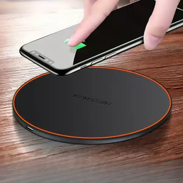 15W Wireless Charger Pad For iPhone 14 13 12 15 16 Pro XS Max Induction Fast Wireless Charging Station For Samsung Xiaomi Huawei