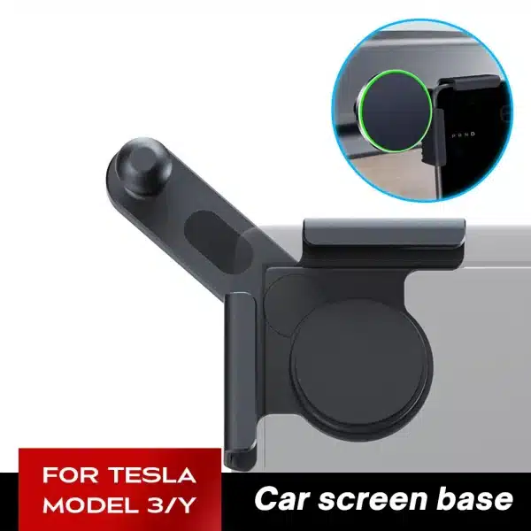 Foldaway Car Phone Mount Holder 15W Magnetic Magsafe Macsafe Wireless Charger for Tesla Model 3 Y HIGHLAN BYD Atto 3 Accessories