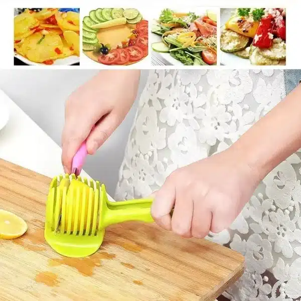 New Kitchen Handheld Orange Lemon Slicer Tomato cutting clip Fruit slicer Onion slicer Kitchenware Knife accessories - Image 5