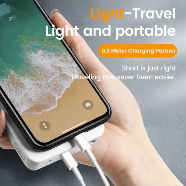 Short 30cm Type C to USB C Cable Fast Charging For Iphone15 Xiaomi Samsung Huawei Power BanK 25cm USB To Type C/USB C Data Cable - Image 3