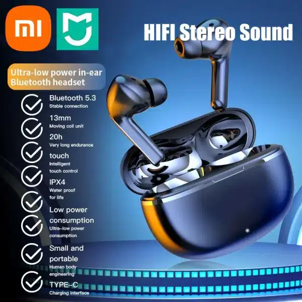 Xiaomi Air 7 Earphone TWS Bluetooth Headset HiFi Wireless Mic Noise Reduction Earbuds Waterproof Game Motion Headphone