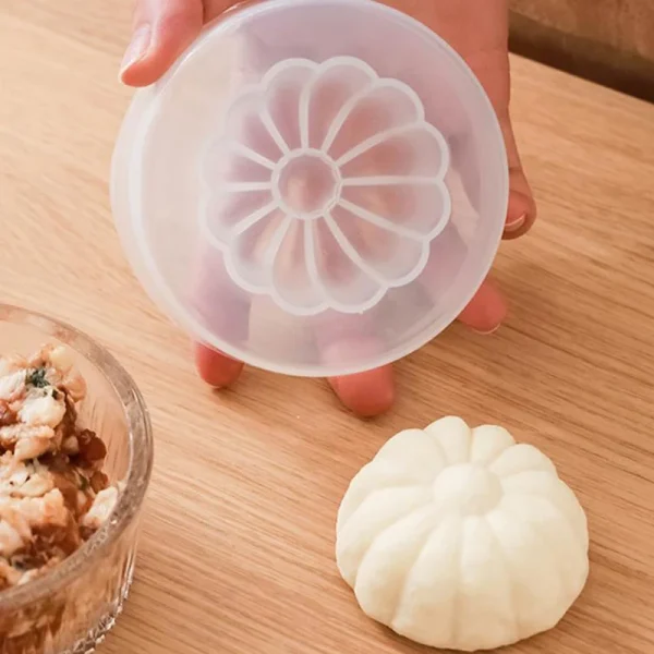 Chinese Baozi Mold DIY Pastry Pie Dumpling Making Mould Kitchen Food Grade Gadgets Baking Pastry Tool Moon Cake Making Mould