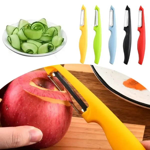 Kitchen Tool Slicer Melon Gadgets Zirconia Ceramics Tools Cutter Kitchen Potato Radish Fruit Peeler Pruner E5g7 - Image 2