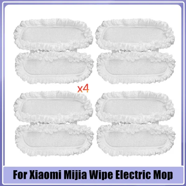 For Xiaomi Mijia Wipe Electric Mop Wipes Robot Vacuum Cleaner Products Replacement Rags Parts Interior Accesories