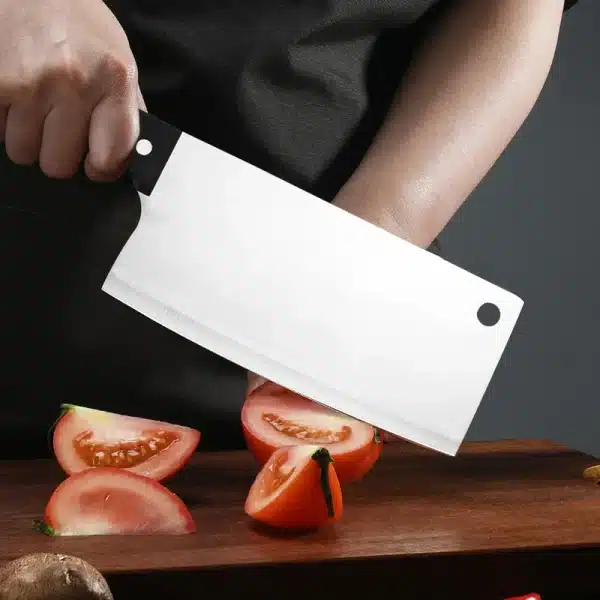 Kitchen Chef Knife Stainless Steel Meat Fish Vegetables Slicer Chopping Professional Chinese Butcher Cleaver - Image 5