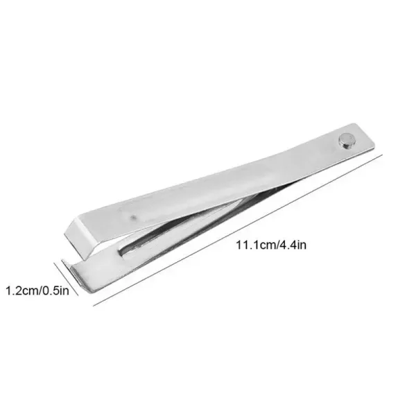 Garlic peeling tool Garlic peeling pliers Stainless steel tweezers Comfortable grip Efficient kitchen gadgets for chefs - Image 3