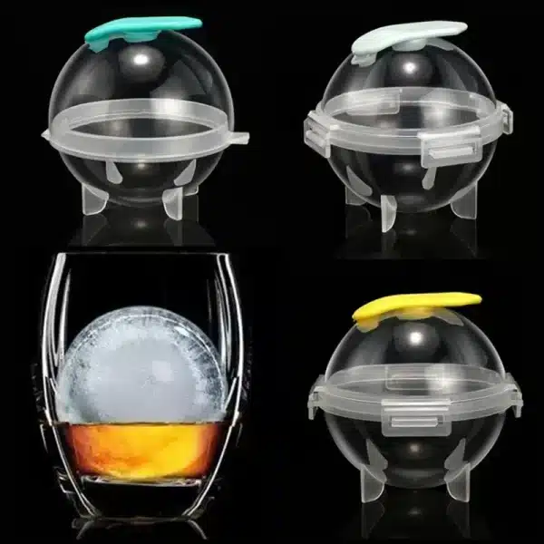 Large Ice Mould 5CM Whiskey Round Ball Ice Making Mold Home DIY Ice Cream Maker Whiskey Tray for Bar Home Kitchen Gadget - Image 2