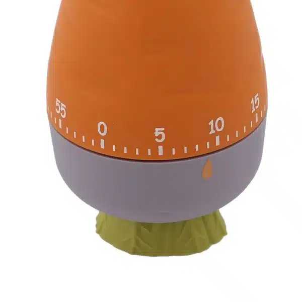 Durable 1-60min Pear Corn Timer Kitchen Mechanical Timer Carrot Shape Countdown Timer Reminder Alarm Clock for Cooking Gadgets - Image 6