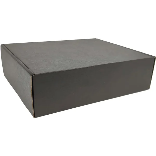 1PC Black Paper Box Shipping Box Cardboard Carton Small Gifts Packaging Craft Box Blank Craft Carton Small Packaging - Image 2