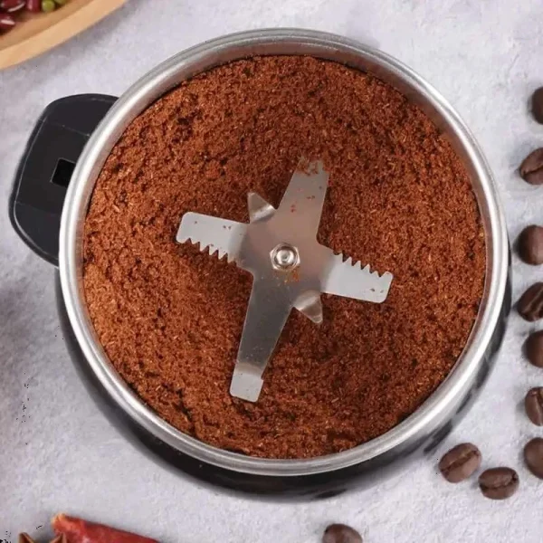 400W Electric Coffee Grinder Kitchen Cereal Nuts Beans Spices Grains Grinder Machine Multifunctional Home Coffee Grinder 220V - Image 5