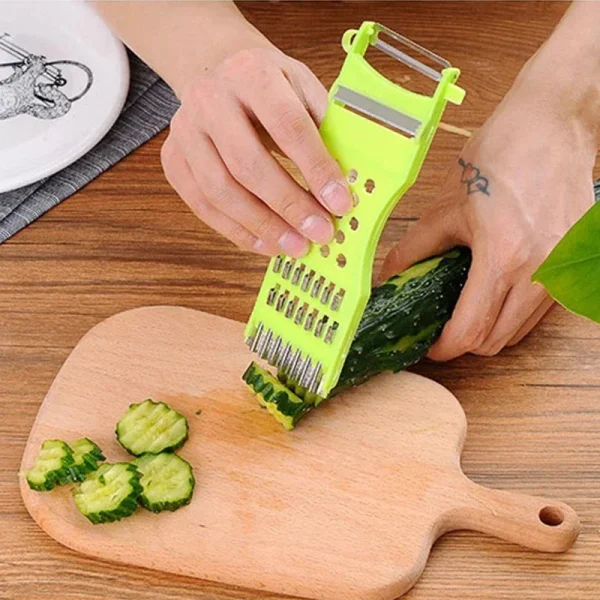 Multi-Function Vegetable Fruit Peeler Grater Hand Slicer Double Head Cutter Cucumber Carrot Potato Knife Kitchen Home Gadgets - Image 5