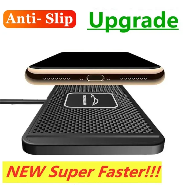 Wireless Charger Car Charger Wireless Charging Dock Pad For iPhone 16 15 14 13 12 Pro Max Samsung S22 Fast Phone Car Chargers