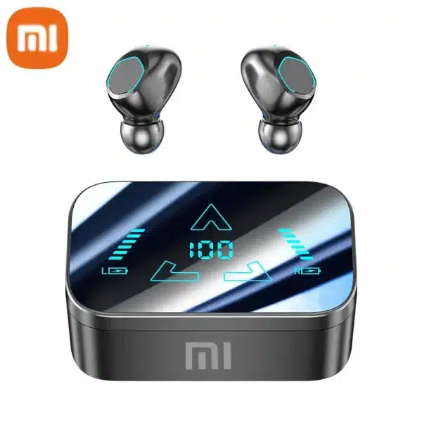 Original Xiaomi M48 Wireless Earbuds Bluetooth Headset Charging Earphones In-ear Led Display Headphone Sport With Mic Free Pods