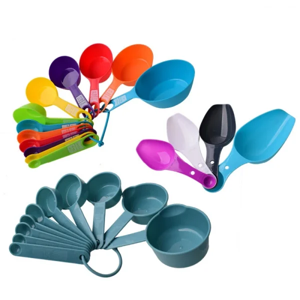 Measuring Spoon Cup Set 1 1/2 1/3 1/4 Kitchen Gadgets Bakeware Measuring Tools Scales