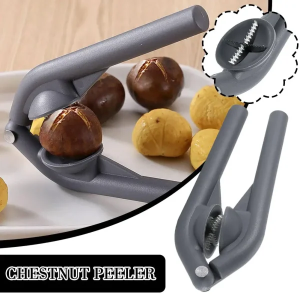 1/2/3PCS Chestnut Opening Machine Nut Cracker Sheller Chestnut Opener Gadgets Kitchen Accessories Walnut Cutter Pliers R8G7 - Image 2