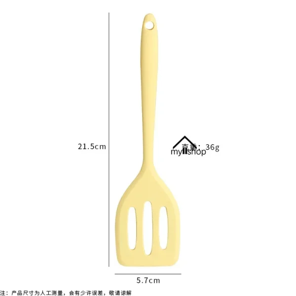 Silicone Frying Pan Spatula Scoop Cooking Utensils Egg Fish Frying Pan Turners Shovel Cooking Accessories Kitchen Gadgets - Image 6