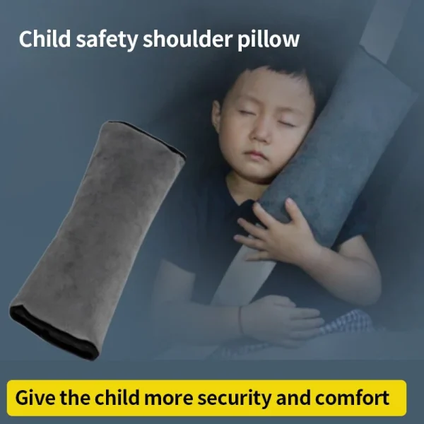 Car Childrens Shoulder Protective Plush Safety Belt Pillow For Replacement Parts For Interior Byd Atto 3 Volvo V90 - Image 4