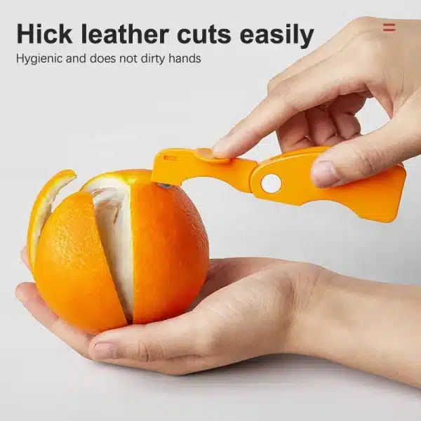 Orange Peeler Stripper Orange Device Peeling Knife Multifunctional Grapefruit Lemon Orange Cutter Kitchen Fruit Vegetable Tools - Image 3