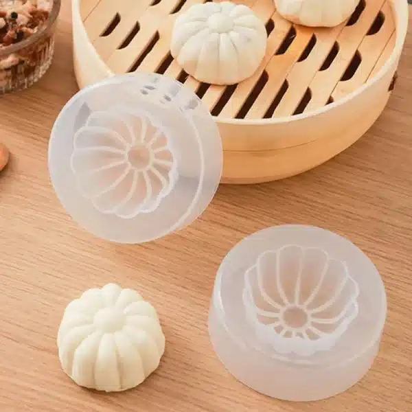 Chinese Baozi Mold DIY Pastry Pie Dumpling Making Mould Kitchen Food Grade Gadgets Baking Pastry Tool Moon Cake Making Mould - Image 3