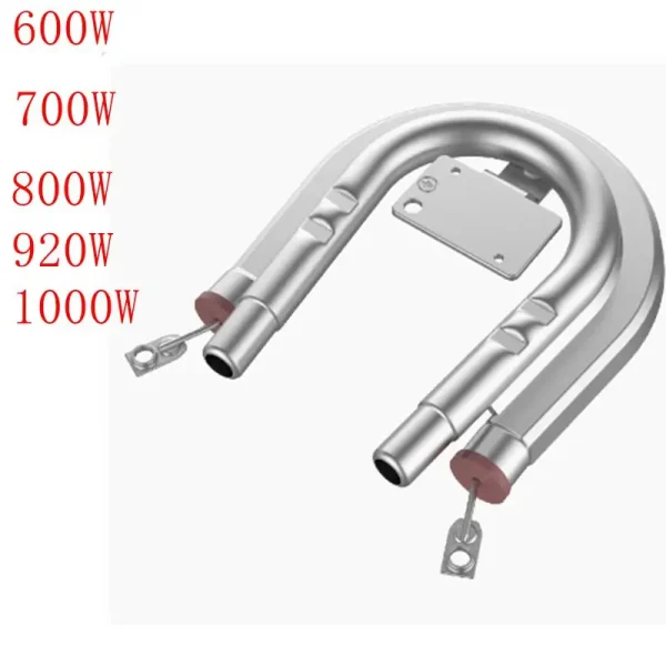 220V 600W 700W 800W 920W coffee machine heating element aluminum U-shaped heater for tea machine coffee maker electric heating t