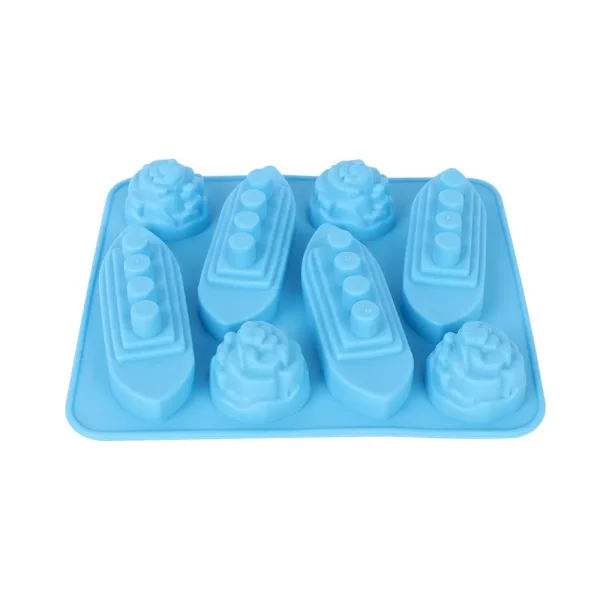 Pudding Superior Creative Summer Gadgets Party Chocolate Drinks for Kitchen Silicone Mold Titanic Shaped Ice Cube Trays - Image 3