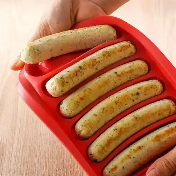 Silicone Sausage Maker Mold DIY Silicone Handmade Hamburger Hot Dog Mold Reusable Kitchen Accessories Gadget - Image 2