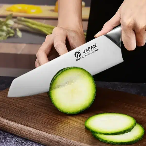 Professional Japanese Kitchen Chef Knife Set Meat Fish Slicing Vegetables Cutter Stainless Steel Butcher Cleaver Knife with Box - Image 5