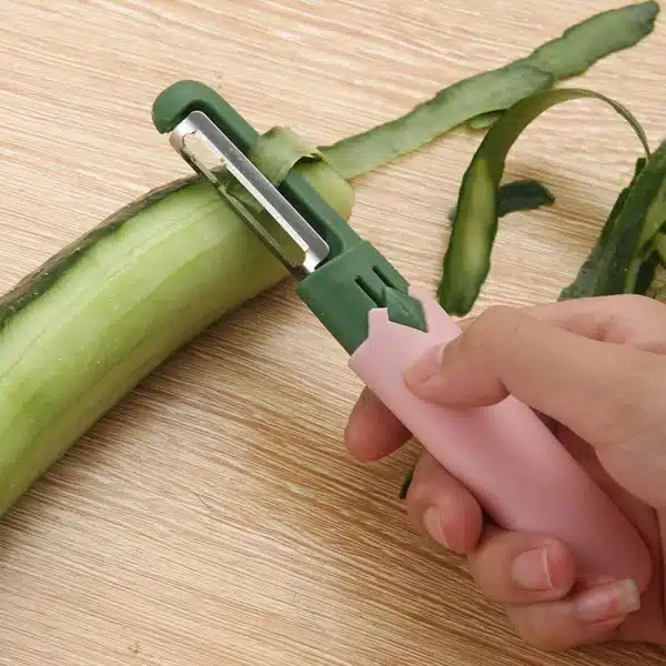 Fruit Knife Household 2-in-1 Set Dormitory Portable Small Knife Household Kitchen Peeler and Scraper Gadgets for Home Kitchen - Image 3