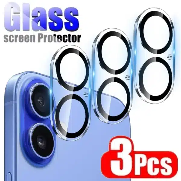 3PCS HD Back Camera Tempered Glass for iPhone 16Pro Max 16Plus 16Pro 16 Rear Len Screen Protectors Anti-scratch Glass Film
