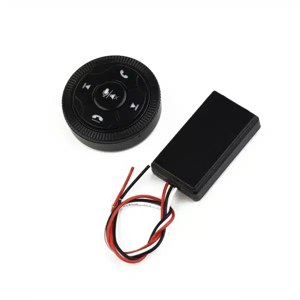 /1pc Car Steering Wheel GPS Wireless For Button Key Volume Control ABS+PC Replaceable Battery 7-Key Function Automobiles Parts/ - Image 2