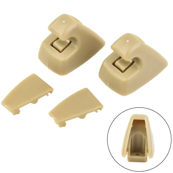 Sun Visor Support Clip 2Pcs Left& Right Replacement Support 95994975 ABS & PC Accessories Car Interior Accessories Parts - Image 2