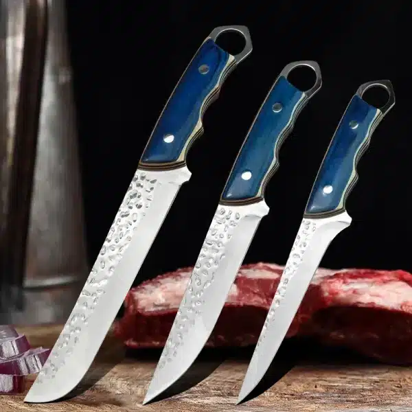 Stainless Steel Knife Wood Handle Butcher Boning Knife Cleaver Meat Chopping Vegetables Chef Knife Forged Blade Kitchen Knives - Image 4